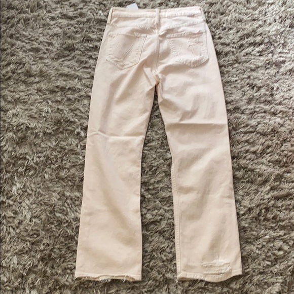 NWT Mother The Tomcat Chew Peach Jeans Size 26 - Picture 9 of 15